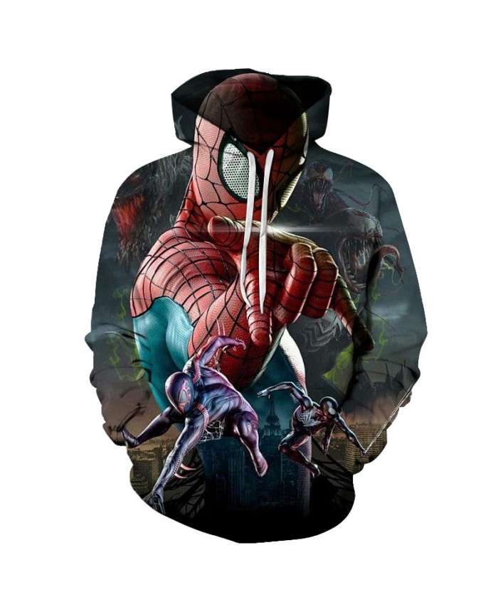 New 2021 Marvel Comics 3D Printed Iron Spiderman Sweatshirt Men/Women Tops Hoodie Men Fashion Autumn Hoodies Streetwear Clothes