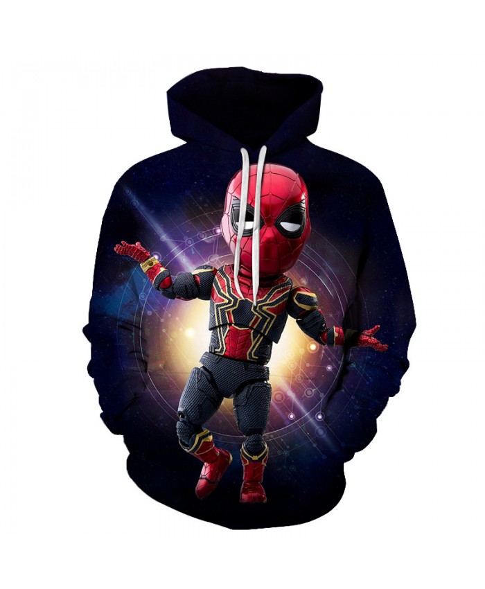 New 2021 Marvel Comics 3D Printed Iron Spiderman Sweatshirt Men/Women Tops Hoodie Men Fashion Autumn Hoodies Streetwear Clothes B