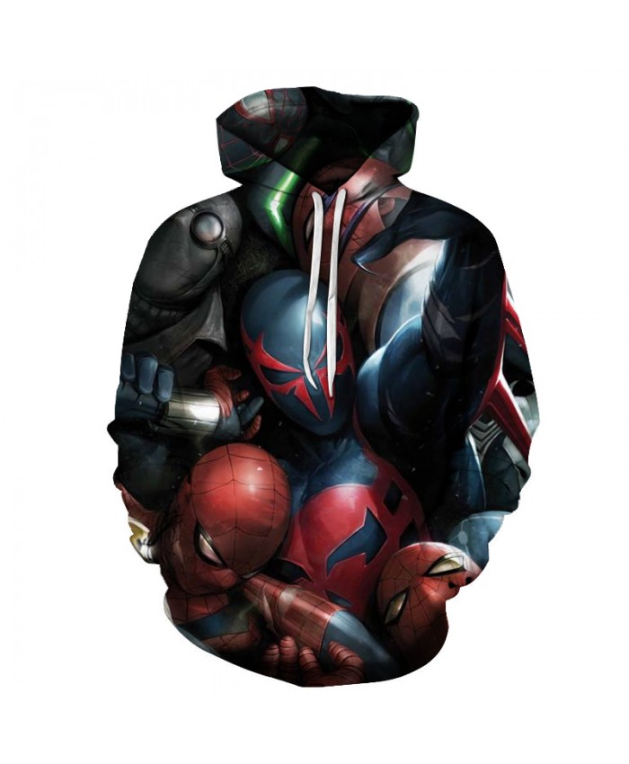 New 2021 Marvel Comics 3D Printed Iron Spiderman Sweatshirt Men/Women Tops Hoodie Men Fashion Autumn Hoodies Streetwear Clothes D