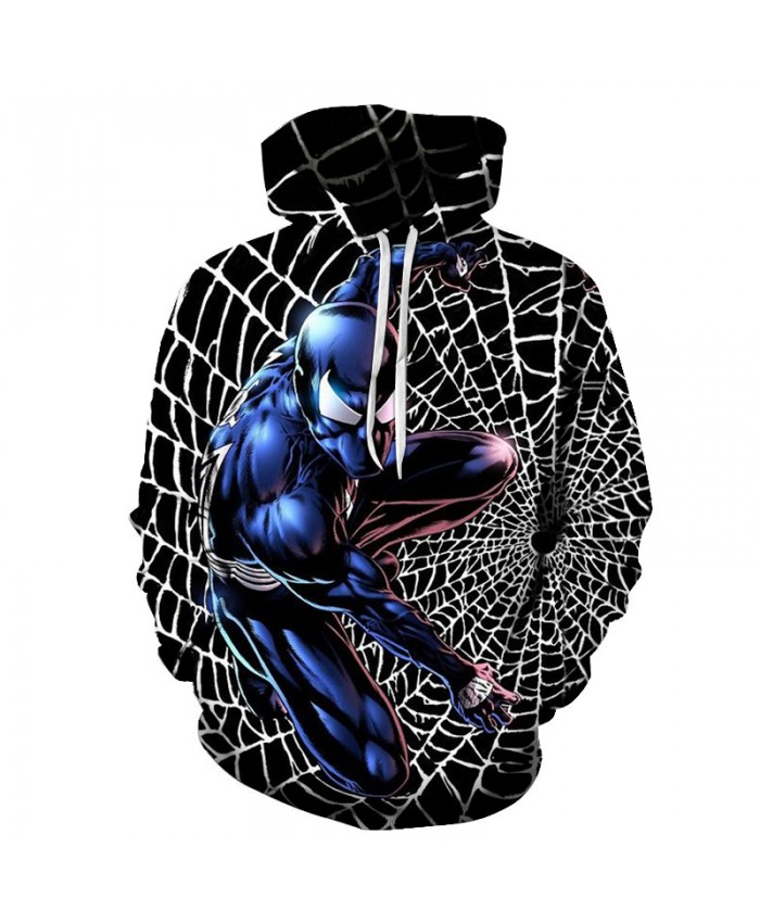 New 2021 Marvel Comics 3D Printed Iron Spiderman Sweatshirt Men/Women Tops Hoodie Men Fashion Autumn Hoodies Streetwear Clothes F