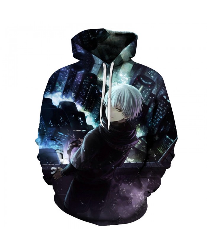 New 2021 fashion Streetwear Tokyo Ghoul 3D Hoodies men women hooded Hip Hop hoodies Sweatshirts Loose round neck pullover
