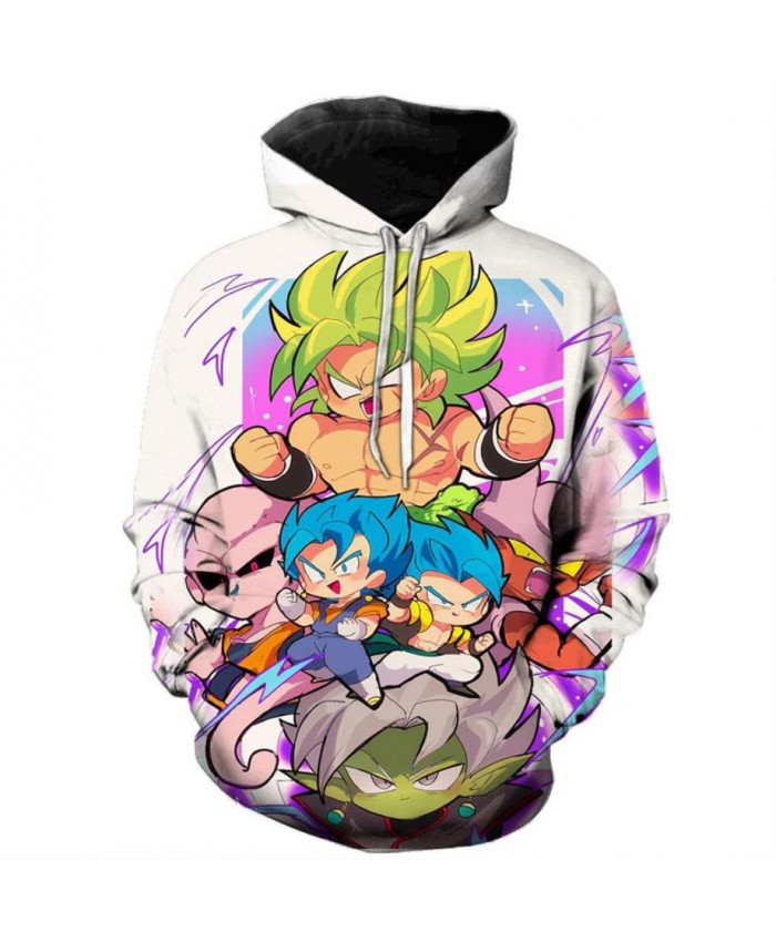 New Arrival Dragon Ball Super 3D Hoodie Men/Women Spring Fashion Sweatshirt Unisex Japanese Anime Goku Print Jacket Outerwear C