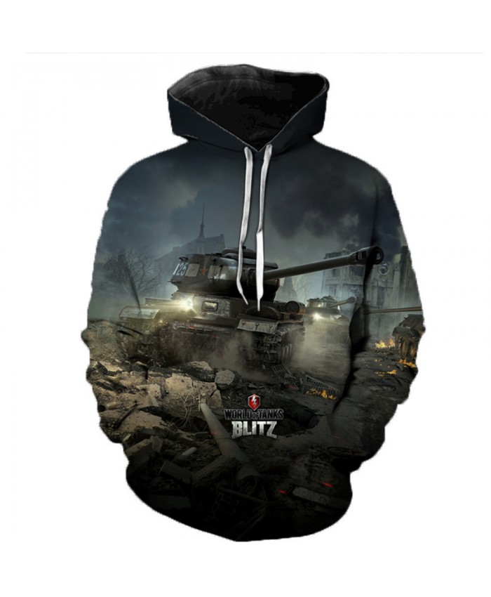 New Games World of Tanks 3D Printed Hooded Sweatshirts Men Women Fashion Casual Pullover Hip Hop Streetwear Oversized Hoodies E