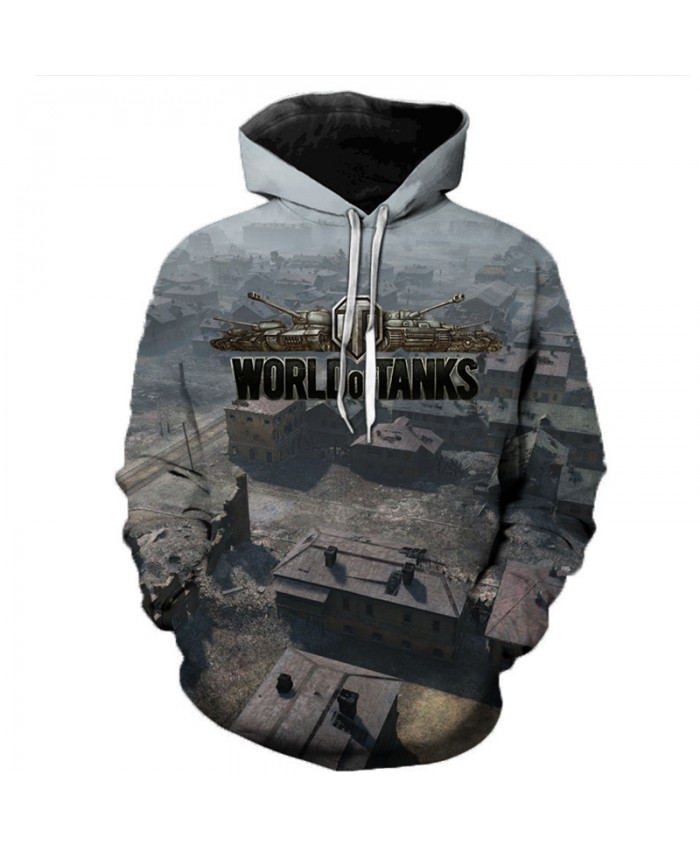 New Games World of Tanks 3D Printed Hooded Sweatshirts Men Women Fashion Casual Pullover Hip Hop Streetwear Oversized Hoodies G