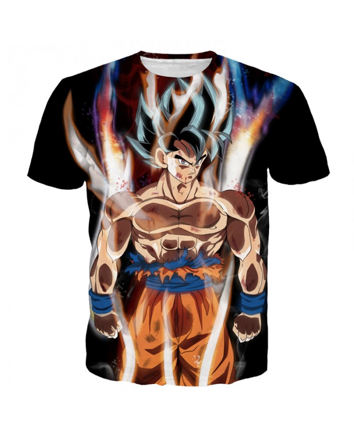 New Japanese 3D Vegeta Print Hot Anime T Shirt Men Dragon Ball T Shirt Funny T Shirts Cartoon Teenager Tops Tees Streetwear