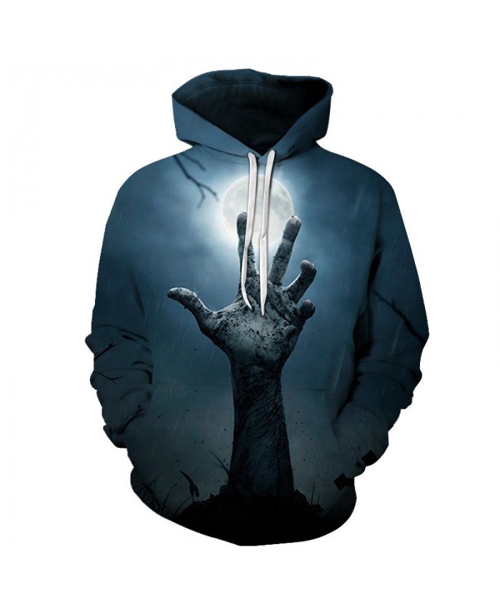 Night Falls 3D Printed Men Pullover Sweatshirt Clothing for Men Custom Pullover Hoodie Casual Streetwear Sweatshirt