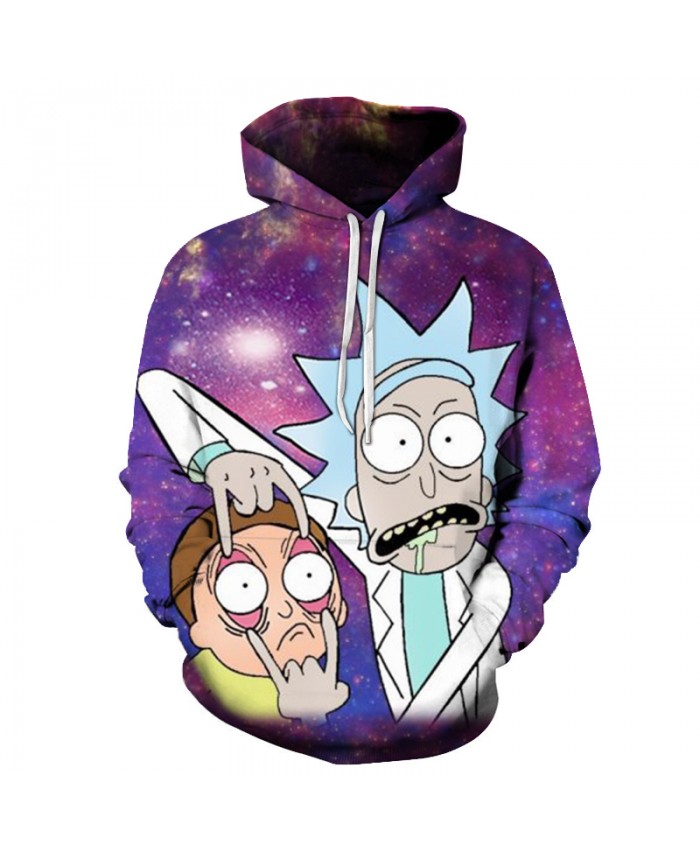 Novelty 3D Hoodies Men Women Sweatshirts Rick And Morty Hoodies Brand Pullover Casual Hooded Tracksuits Quality Hot Streetwear