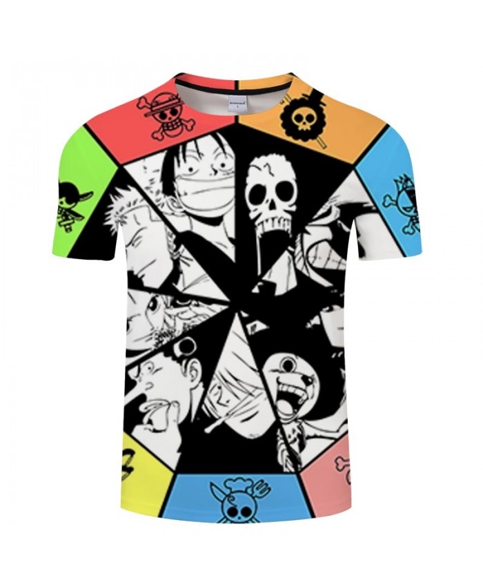 One Piece Grimace 3D Print Men tshirt Crossfit Shirt Casual Summer Short Sleeve Male tshirt Round Neck Brand Men
