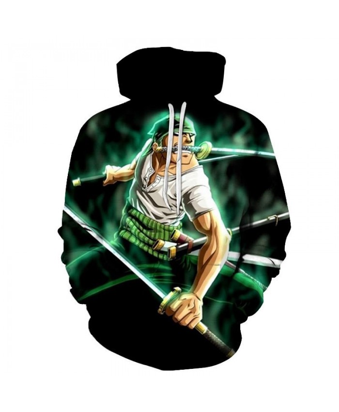 One Piece The Whole Body Is A Knife 3D Printed Men Pullover Sweatshirt Clothing for Men Custom Pullover Hoodie Tops