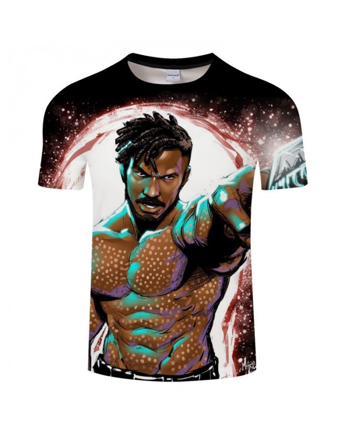 Popular Men t shirt Print tshirt Summer Casual Mens T-shirt Fashion harajuku Brand Tees Loose Anime Tops Drop Ship