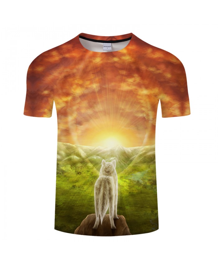 Possibilities By KhaliaArt Wolf 3D Print T shirt Men Summer Casual ShortSleeve Tops&Tees Tshirts Hip Hop Camiseta DropShip 2021