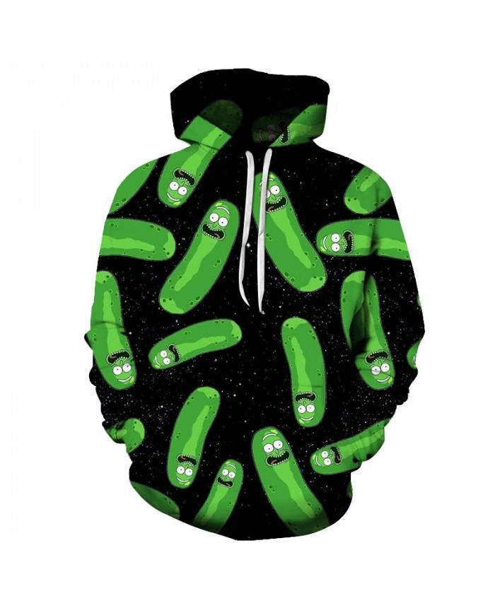 Printed Hoodies Rick and Morty Hoody 3D Sweatshirts Mens Tracksuit Funny Pullover Black Hooded Fashion Cloth Dropship