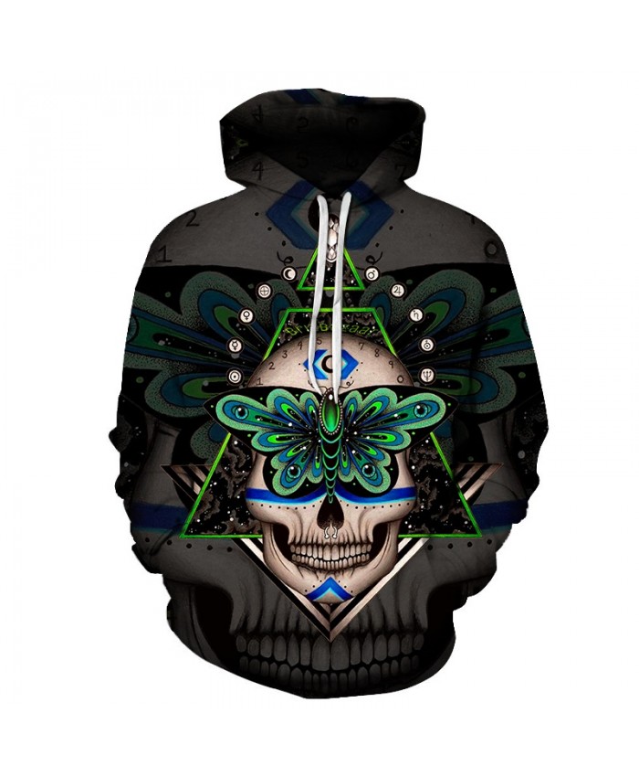 Prophecies By Brizbazaar Art Skull Hoodies Sweatshirts Men Tracksuit Funny Hoody Streetwear Coat 3d Pullover Autumn Hoodie 6XL