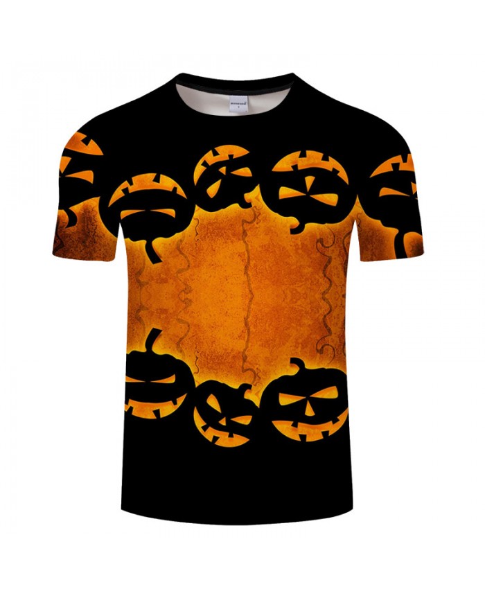 Pumpkin Festival 3D Print T shirts Men T-shirts Brand Top Tee Streetwear Summer Short Sleeve tshirt O-neck Drop Ship