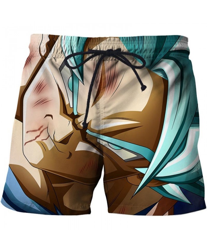 Red Dragonfly Scar Dragon Ball Men Anime 3D Printed Beach Short Casual Summer Male Quick Dry Breathable Board Short