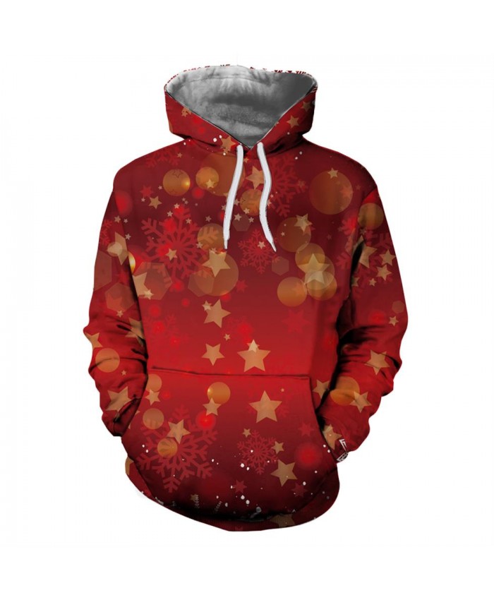 Red Dreamy Snowflake Christmas Christmas Hoodies 3d Sweatshirts Men Women Hoodie Print Couple Tracksuit Hooded Hoody Clothing