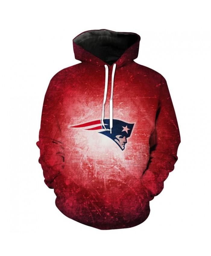 red patriots hoodie