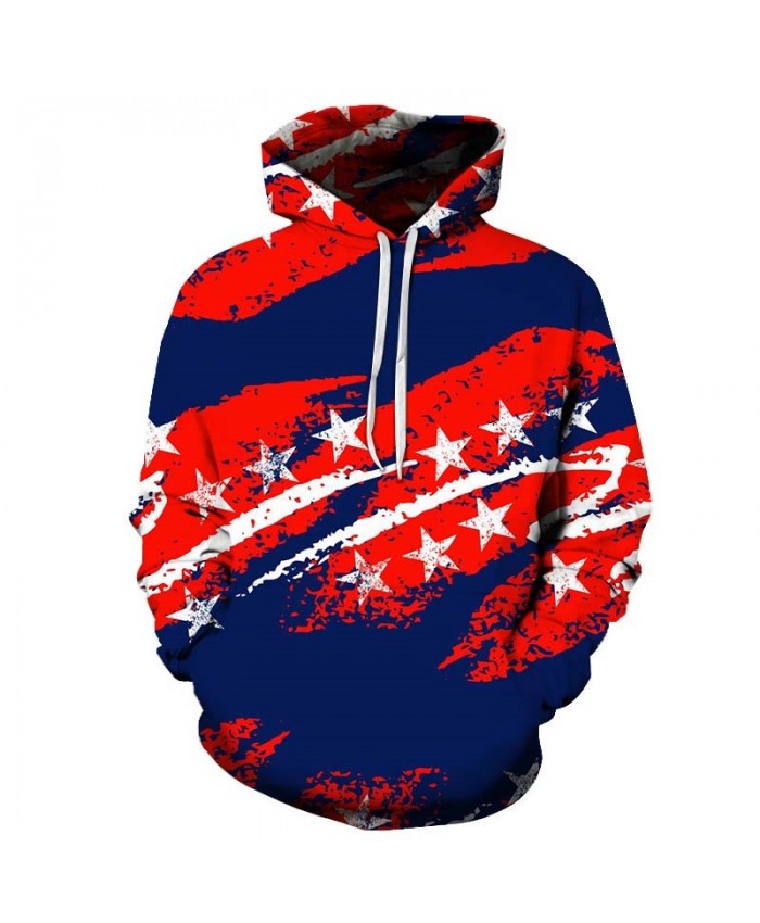 Red Splash Mens Pullover Sweatshirt hoodies Pullover Sweatshirt Casual Hoodie Long Sleeve