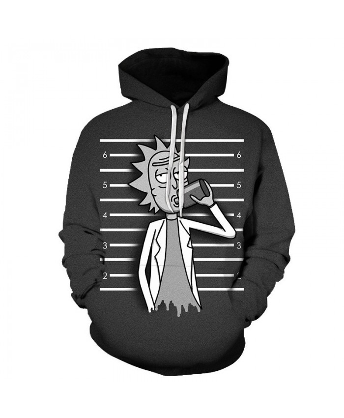 Rick And Morty 3D Printed Pullover Sweatshirt Clothing for Mens Custom Pullover Hoodie Streetwear Sweatshirt Casual