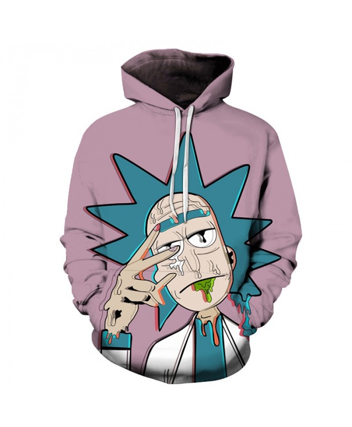 Rick and Morty 3D Sweatshirts Men Women Hoodies Printed Hoodies Male Pullover Autumn Winter Tracksuits Funny Cartoon Streetwear