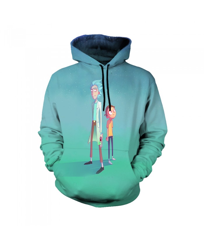 Rick and Morty Figure Hoodies Sweatshirt Men Women Autumn Hoodies Fashion Brand Rick and Morty Costume