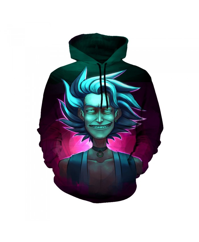 Rick and Morty Figure Hoodies Sweatshirt Men Women Autumn Hoodies Fashion Brand Rick and Morty Costume D