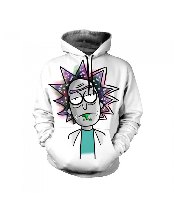 Rick and Morty Figure Hoodies Sweatshirt Men Women Autumn Hoodies Fashion Brand Rick and Morty Costume L