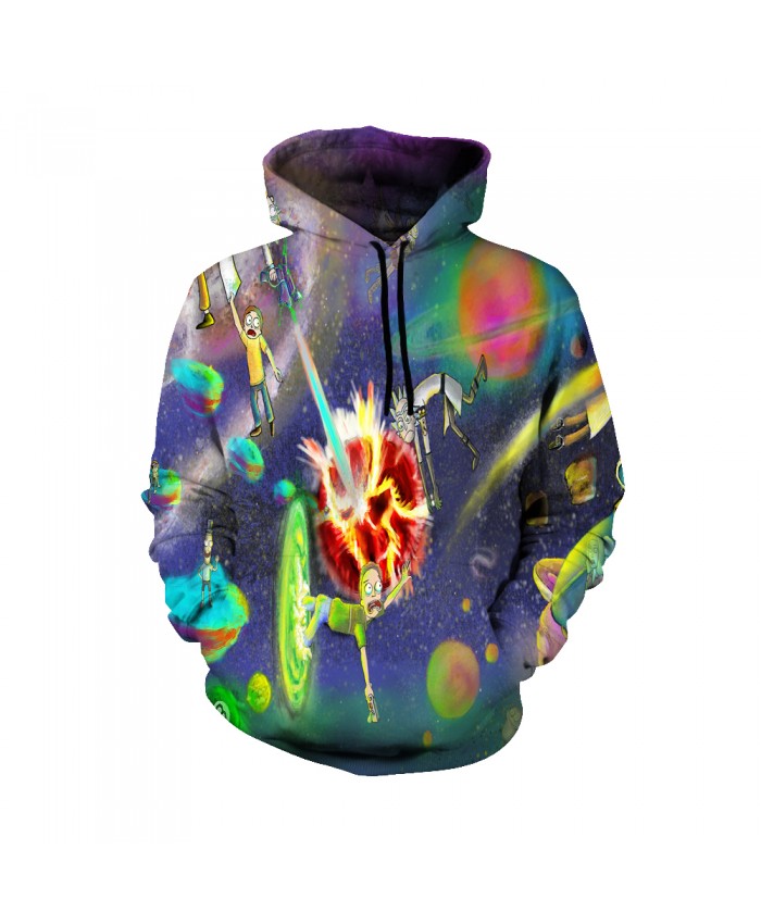 Rick and Morty Figure Hoodies Sweatshirt Men Women Autumn Hoodies Fashion Brand Rick and Morty Costume N