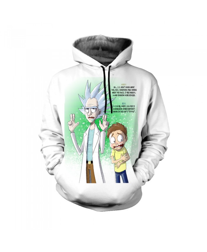 Rick and Morty Figure Hoodies Sweatshirt Men Women Autumn Hoodies Fashion Brand Rick and Morty Costume R