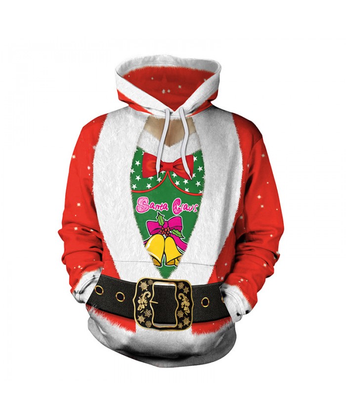 Santa's Gift Christmas Sweater Unisex Men Women Vacation Santa Elf Pullover Funny Sweaters Tops Autumn Winter Clothing