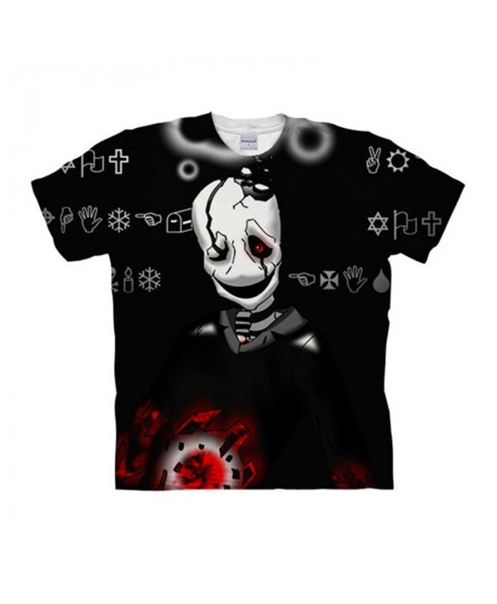 Shantou Undertale 3D Printed Men Anime tshirt Crossfit Shirt Casual Short Sleeve Male T Shirt Men Brand Tops&Tee