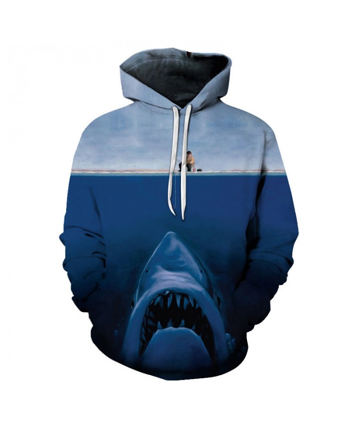 Shark Print 3d Hoodies Men Women Sweatshirts Pullover Male Summer Tracksuits Brand Anime Drop Ship 2019