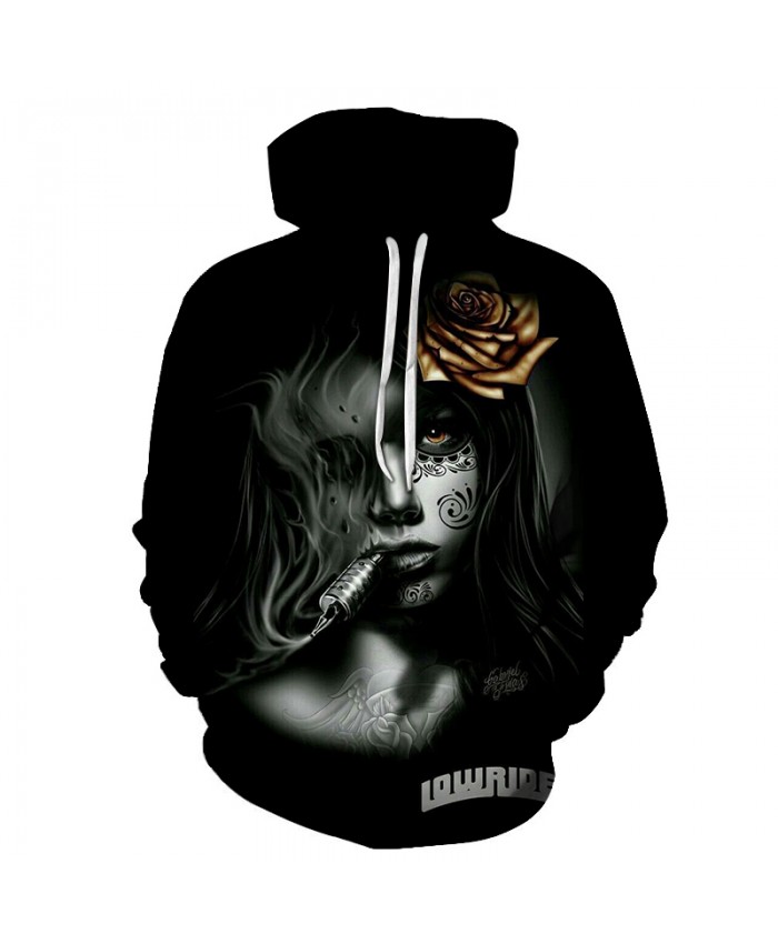 Skull Hoodies 3D Printed Mens Hoodie 2021 Fashion Clothing for Men Custom Autumn Winter Sweatshirts Pullover Drop Ship I