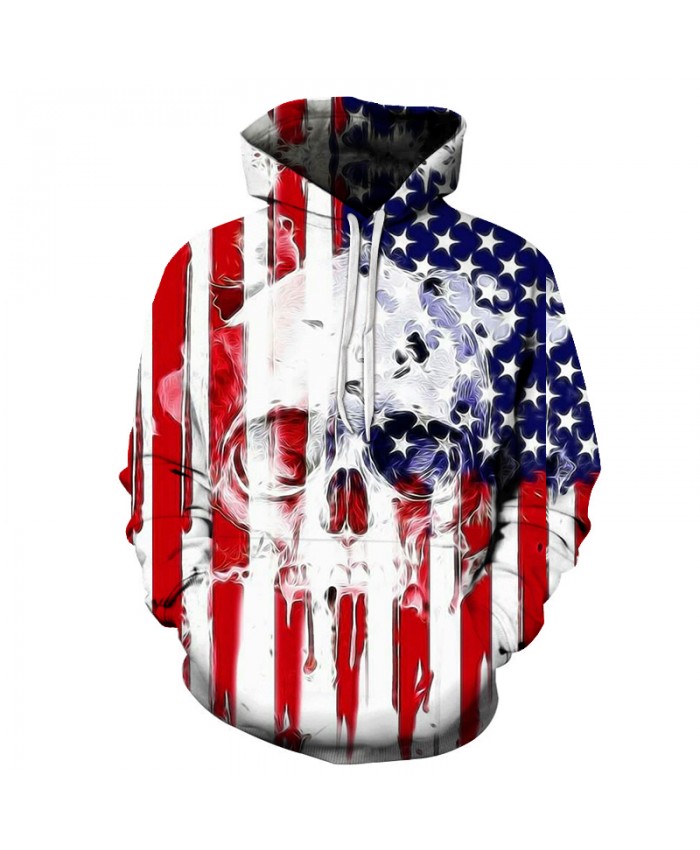Skull Hoodies 3D Printed Mens Hoodie 2021 Fashion Clothing for Men Custom Autumn Winter Sweatshirts Pullover Drop Ship K