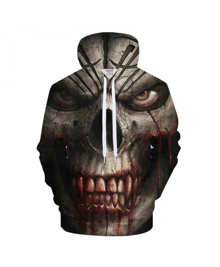 Skull Men 3D Hoodie Groot Print Hoody Male Tracksuit Casual Sweatshirt Long Sleeve Coat 2021 HipHop Pullover DropShip