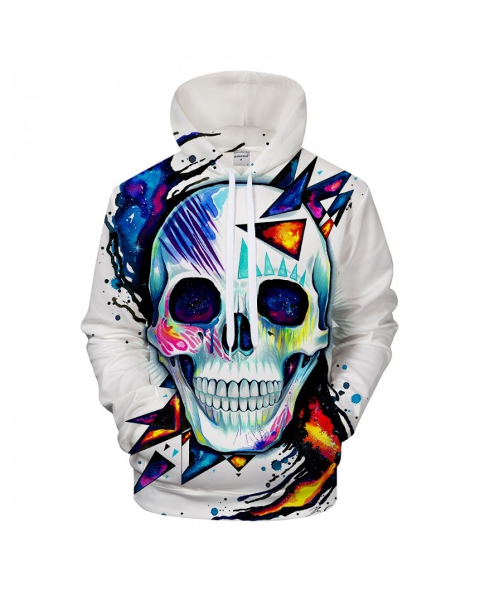 Skull by Pixie cold Art Mens Hoodies 3D Prints Sweatshirts Hoodie Brand 2021 Pullover Men Clothing Drop Ship