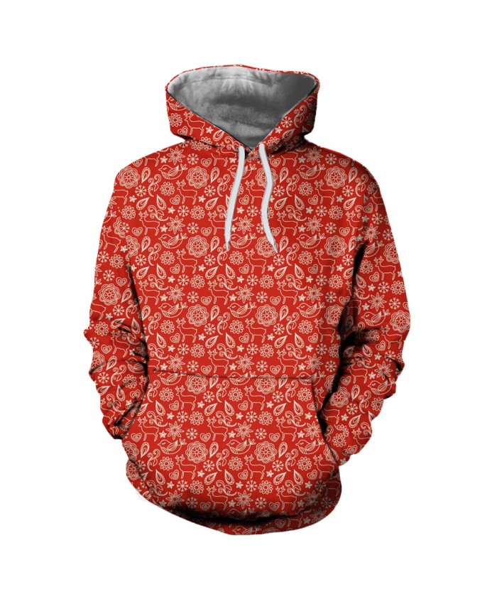 Small Gift Pattern Christmas Hoodies 3D Sweatshirts Men Women Hoodie Print Couple Tracksuit Hooded Hoody Clothing