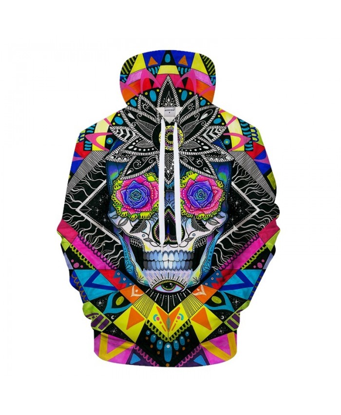 Suger skull By Pixie cold Arts 3D Print Hoodies Men Women Anime Sweatshirt Tracksuit Pocket Pullover Brand Coat 2021 Drop Ship