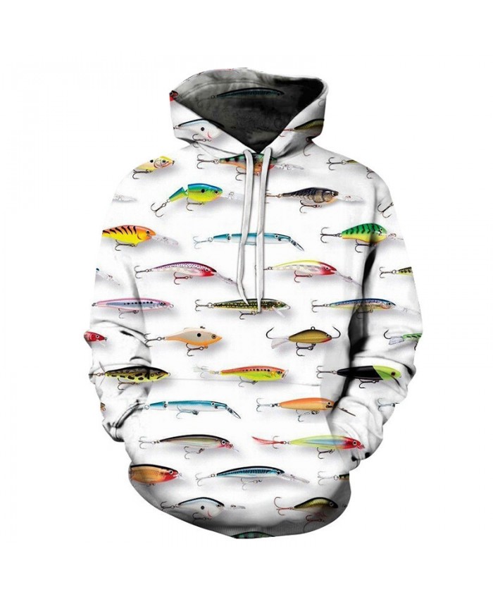 Summmer clothing Fish Print Hoodies 3D Men Women Tracksuits Sweatshirt Drop Ship Long Sleeve Pullover