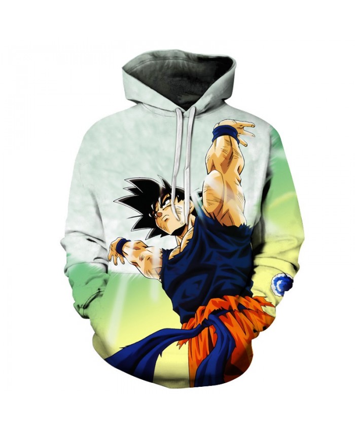 Super Saiyan 3D Men Hoodie Print Tracksuit Goku Pullover Band Hoodie Streetwear Pullover Dragon Ball Sweatshirts Hooded DropShip