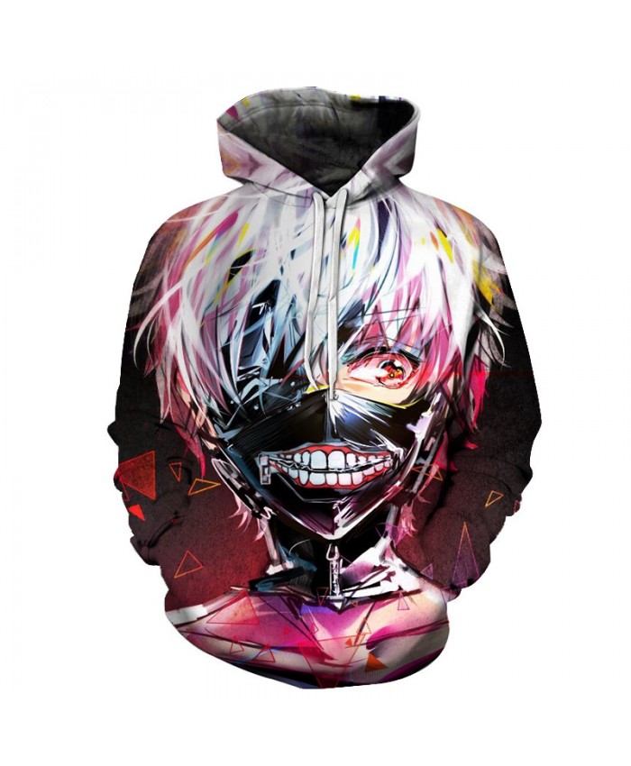 TOKYO GHOUL Printed Hoodies Men 3d Hoodies Brand Sweatshirts Boy Jackets Quality Pullover Fashion Tracksuits Streetwear Out Coat