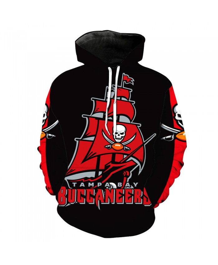 Tampa Bay Pirates NFL Football Couple Sweater 3D Printed Sweatshirt Hoodie