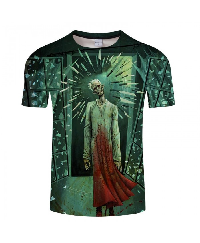The Body Is Covered With Blood 3D Print tshirt Men tshirt Summer Casual Short Sleeve Male O-neck Tops&Tee Drop Ship