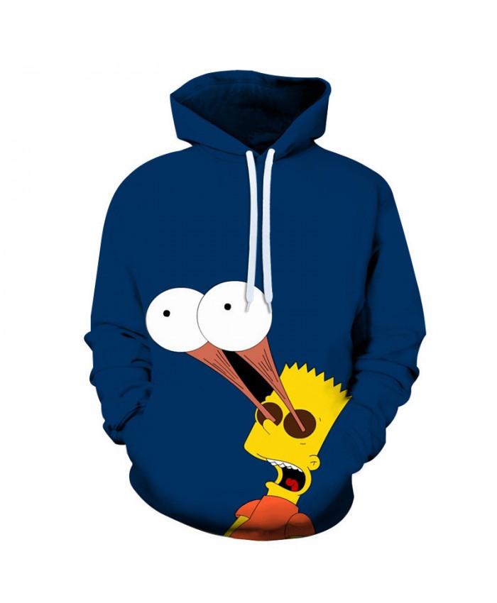 The Simpsons Hoodie 3D Print Sweatshirt Hoodies Children Wear Hip Hop Sweatshirt For Clothes U