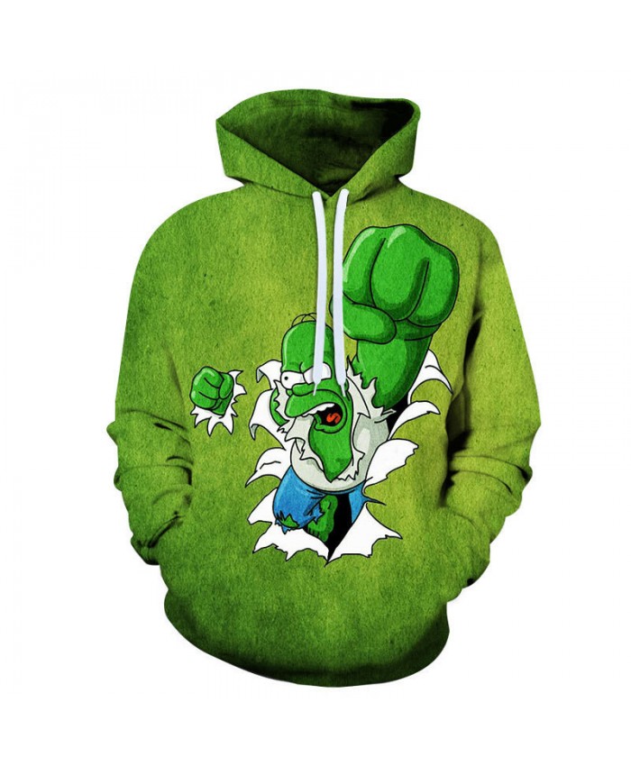 The Simpsons Hoodie 3D Print Sweatshirt Hoodies Children Wear Hip Hop Sweatshirt For Clothes Y