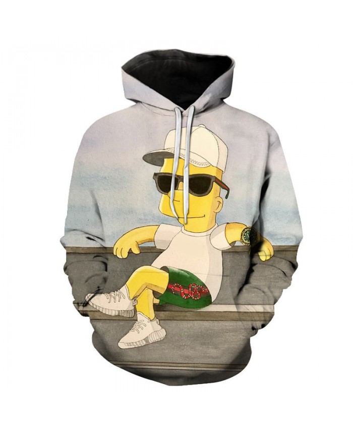 The Simpsons Printed 3D Men Women Hoodies Sweatshirts Quality Hooded Jacket Novelty Streetwear Fashion Casual Pullover BB