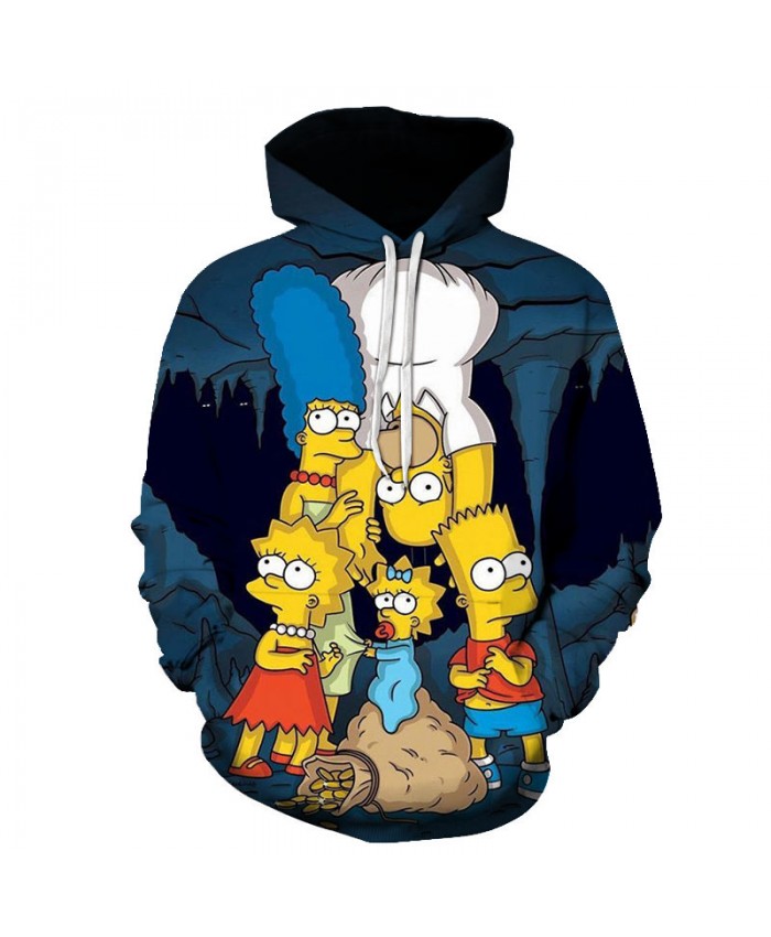 The Simpsons Printed 3D Men Women Hoodies Sweatshirts Quality Hooded Jacket Novelty Streetwear Fashion Casual Pullover DD