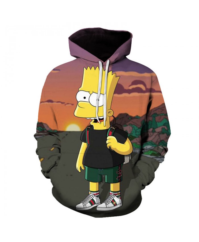 The Simpsons Printed 3D Men Women Hoodies Sweatshirts Quality Hooded Jacket Novelty Streetwear Fashion Casual Pullover G
