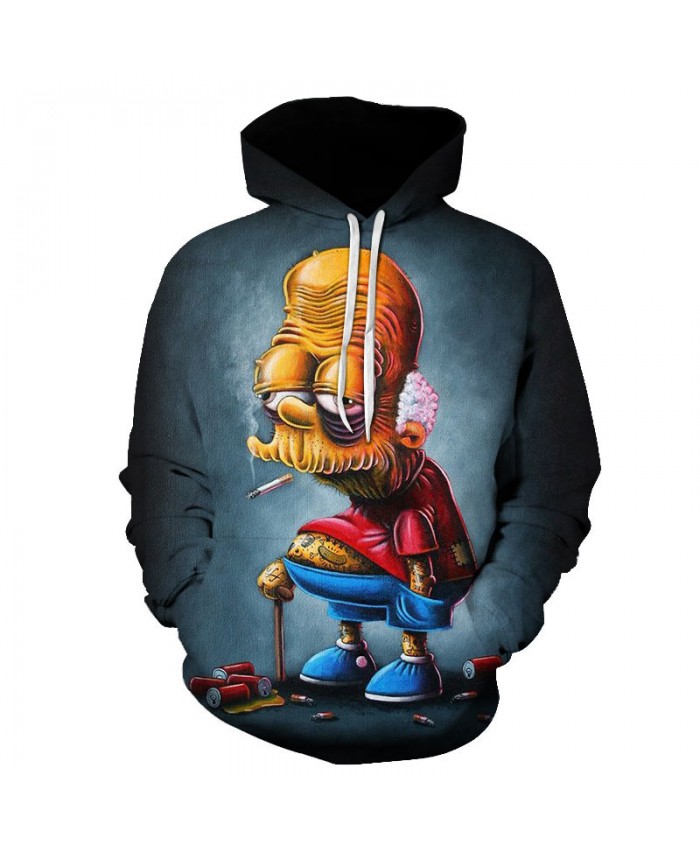 The Simpsons Printed 3D Men Women Hoodies Sweatshirts Quality Hooded Jacket Novelty Streetwear Fashion Casual Pullover I