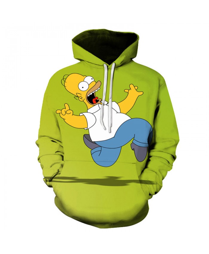 The Simpsons Printed 3D Men Women Hoodies Sweatshirts Quality Hooded ...